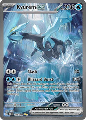 Kyurem ex 165/086 SIR Pokemon TCG Card Black Bolt NM/M