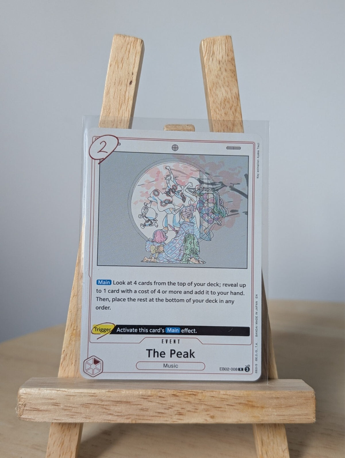 The Peak EB02-008 Rare EB02 Anime 25th Collection ENG - One Piece TCG Card - NM